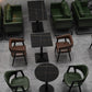 Industrial Sintered Stone Dinner Room Kitchen Table Black Table for Dining Room Clearhalo ' dining_table' 'Dining Tables & Seating' 'Dining Tables' 'furn' 'furn_dining_table' 'Furniture' 'furniture_dining_table' 'Kitchen & Dining Furniture' 'kitchen&dining_furn' 'kitchen' 'kitchen_dining_table' 3876150