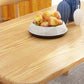 Contemporary Style Home Dining Table Rectangle Shape Dining Table with 4 Legs Base Clearhalo ' dining_table' 'Dining Tables & Seating' 'Dining Tables' 'furn' 'furn_dining_table' 'Furniture' 'furniture_dining_table' 'Kitchen & Dining Furniture' 'kitchen&dining_furn' 'kitchen' 'kitchen_dining_table' 3876192