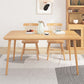 Rectangle Pine Solid Wood Table Modern Dining Table with 4 Legs, in Nature Clearhalo ' dining_table' 'Dining Tables & Seating' 'Dining Tables' 'furn' 'furn_dining_table' 'Furniture' 'furniture_dining_table' 'Kitchen & Dining Furniture' 'kitchen&dining_furn' 'kitchen' 'kitchen_dining_table' 3876217