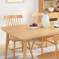 Rectangle Pine Solid Wood Table Modern Dining Table with 4 Legs, in Nature Clearhalo ' dining_table' 'Dining Tables & Seating' 'Dining Tables' 'furn' 'furn_dining_table' 'Furniture' 'furniture_dining_table' 'Kitchen & Dining Furniture' 'kitchen&dining_furn' 'kitchen' 'kitchen_dining_table' 3876218