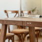 Rectangle Solid Wood Dining Table Modern Pine Table in Nature with Double Pedestal Clearhalo ' dining_table' 'Dining Tables & Seating' 'Dining Tables' 'furn' 'furn_dining_table' 'Furniture' 'furniture_dining_table' 'Kitchen & Dining Furniture' 'kitchen&dining_furn' 'kitchen' 'kitchen_dining_table' 3876243
