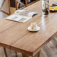 Rectangle Solid Wood Dining Table Modern Pine Table in Nature with Double Pedestal Clearhalo ' dining_table' 'Dining Tables & Seating' 'Dining Tables' 'furn' 'furn_dining_table' 'Furniture' 'furniture_dining_table' 'Kitchen & Dining Furniture' 'kitchen&dining_furn' 'kitchen' 'kitchen_dining_table' 3876244