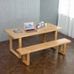 Rectangle Wooden Table in Nature Modern Pine Table with Double Pedestal Clearhalo ' dining_table' 'Dining Tables & Seating' 'Dining Tables' 'furn' 'furn_dining_table' 'Furniture' 'furniture_dining_table' 'Kitchen & Dining Furniture' 'kitchen&dining_furn' 'kitchen' 'kitchen_dining_table' 3876340