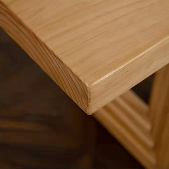 Rectangle Wooden Table in Nature Modern Pine Table with Double Pedestal Clearhalo ' dining_table' 'Dining Tables & Seating' 'Dining Tables' 'furn' 'furn_dining_table' 'Furniture' 'furniture_dining_table' 'Kitchen & Dining Furniture' 'kitchen&dining_furn' 'kitchen' 'kitchen_dining_table' 3876344