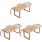 Rectangle Wooden Table in Nature Modern Pine Table with Double Pedestal Clearhalo ' dining_table' 'Dining Tables & Seating' 'Dining Tables' 'furn' 'furn_dining_table' 'Furniture' 'furniture_dining_table' 'Kitchen & Dining Furniture' 'kitchen&dining_furn' 'kitchen' 'kitchen_dining_table' 3876348