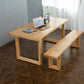 Rectangle Wooden Table in Nature Modern Pine Table with Double Pedestal Clearhalo ' dining_table' 'Dining Tables & Seating' 'Dining Tables' 'furn' 'furn_dining_table' 'Furniture' 'furniture_dining_table' 'Kitchen & Dining Furniture' 'kitchen&dining_furn' 'kitchen' 'kitchen_dining_table' 3876351