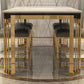 Metal Traditional Luxury Rectangle Indoor Table Sintered Stone Top Table with Legs Clearhalo ' dining_table' 'Dining Tables & Seating' 'Dining Tables' 'furn' 'furn_dining_table' 'Furniture' 'furniture_dining_table' 'Kitchen & Dining Furniture' 'kitchen&dining_furn' 'kitchen' 'kitchen_dining_table' 3876397