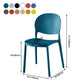 Contemporary Plastic Dining Side Chair Matte Finish Open Back Dining Side Chair Clearhalo ' kitchen&dining_furn' 'Dining Chairs' 'Dining Tables & Seating' 'dining_chair' 'furn' 'furn_dining_chair' 'Furniture' 'furniture_dining_chair' 'Kitchen & Dining Furniture' 'kitchen' 3876527