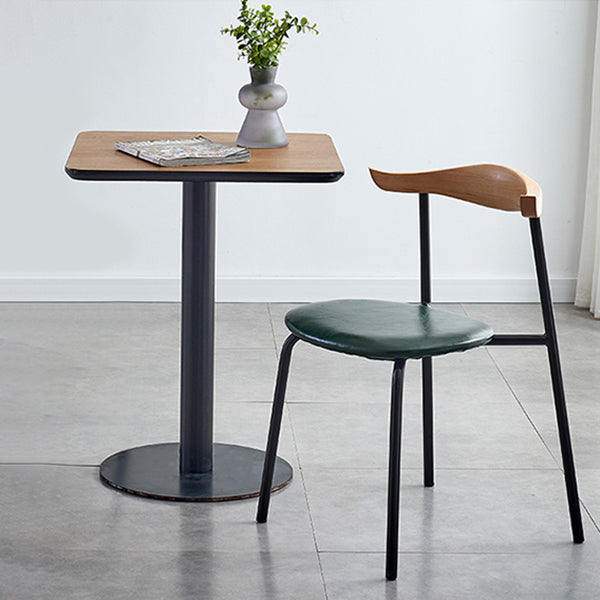 Contemporary Metal Dining Armless Chairs Open Back Dining Side Chair for Restaurant Clearhalo ' kitchen&dining_furn' 'Dining Chairs' 'Dining Tables & Seating' 'dining_chair' 'furn' 'furn_dining_chair' 'Furniture' 'furniture_dining_chair' 'Kitchen & Dining Furniture' 'kitchen' 3885205