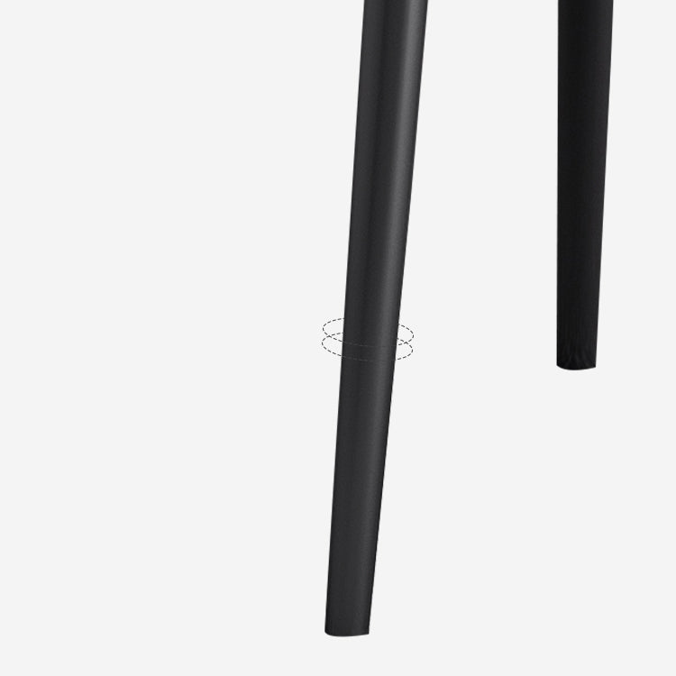 Contemporary Faux Leather Dining Chairs Wingback Arm Chair with Metal Legs (Set of 4) Clearhalo ' kitchen&dining_furn' 'Dining Chairs' 'Dining Tables & Seating' 'dining_chair' 'furn' 'furn_dining_chair' 'Furniture' 'furniture_dining_chair' 'Kitchen & Dining Furniture' 'kitchen' 3885299