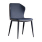 Contemporary Home Side Chair Wingback Metal Upholstered Dining Room Chair Clearhalo ' kitchen&dining_furn' 'Dining Chairs' 'Dining Tables & Seating' 'dining_chair' 'furn' 'furn_dining_chair' 'Furniture' 'furniture_dining_chair' 'Kitchen & Dining Furniture' 'kitchen' 3885465