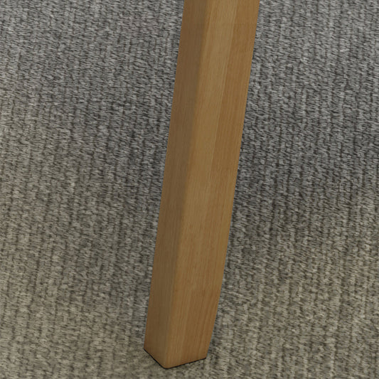 Home Scandinavian Arm Chair Wood Upholstered Solid Back Dining Room Chair Clearhalo ' kitchen&dining_furn' 'Dining Chairs' 'Dining Tables & Seating' 'dining_chair' 'furn' 'furn_dining_chair' 'Furniture' 'furniture_dining_chair' 'Kitchen & Dining Furniture' 'kitchen' 3885510