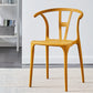 Modern Style Plastic Dining Chair Stackable Armless Dining Side Chair for Kitchen Ginger 1 Piece Clearhalo ' kitchen&dining_furn' 'Dining Chairs' 'Dining Tables & Seating' 'dining_chair' 'furn' 'furn_dining_chair' 'Furniture' 'furniture_dining_chair' 'Kitchen & Dining Furniture' 'kitchen' 3885673
