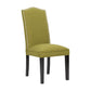 Contemporary Style Wooden Dining Chair Dining Armless Side Chairs for Kitchen Green 1 Piece Clearhalo ' kitchen&dining_furn' 'Dining Chairs' 'Dining Tables & Seating' 'dining_chair' 'furn' 'furn_dining_chair' 'Furniture' 'furniture_dining_chair' 'Kitchen & Dining Furniture' 'kitchen' 3885739