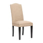 Contemporary Style Wooden Dining Chair Dining Armless Side Chairs for Kitchen Light Coffee 1 Piece Clearhalo ' kitchen&dining_furn' 'Dining Chairs' 'Dining Tables & Seating' 'dining_chair' 'furn' 'furn_dining_chair' 'Furniture' 'furniture_dining_chair' 'Kitchen & Dining Furniture' 'kitchen' 3885746