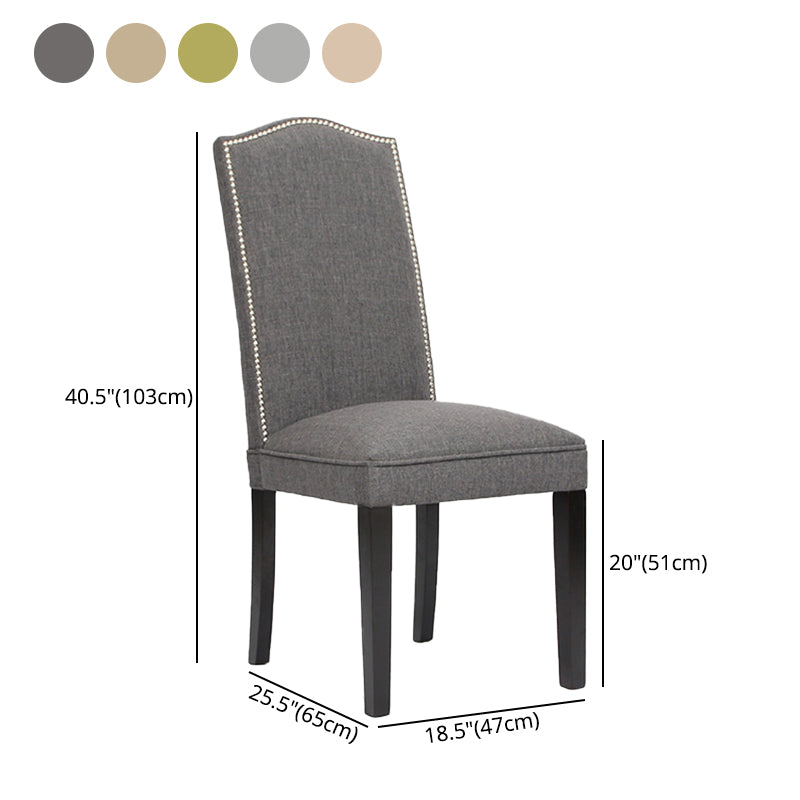 Contemporary Style Wooden Dining Chair Dining Armless Side Chairs for Kitchen Clearhalo ' kitchen&dining_furn' 'Dining Chairs' 'Dining Tables & Seating' 'dining_chair' 'furn' 'furn_dining_chair' 'Furniture' 'furniture_dining_chair' 'Kitchen & Dining Furniture' 'kitchen' 3885749