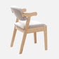 Modern Style Wooden Dining Chair Open Back Single Dining Arm Chair for Kitchen Clearhalo ' kitchen&dining_furn' 'Dining Chairs' 'Dining Tables & Seating' 'dining_chair' 'furn' 'furn_dining_chair' 'Furniture' 'furniture_dining_chair' 'Kitchen & Dining Furniture' 'kitchen' 3885756