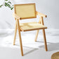 Modern Style Solid Rubberwood Chair Set Open Back Arm Dining Room Chairs Wood 1 Piece Clearhalo ' kitchen&dining_furn' 'Dining Chairs' 'Dining Tables & Seating' 'dining_chair' 'furn' 'furn_dining_chair' 'Furniture' 'furniture_dining_chair' 'Kitchen & Dining Furniture' 'kitchen' 3885788