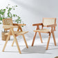 Modern Style Solid Rubberwood Chair Set Open Back Arm Dining Room Chairs Clearhalo ' kitchen&dining_furn' 'Dining Chairs' 'Dining Tables & Seating' 'dining_chair' 'furn' 'furn_dining_chair' 'Furniture' 'furniture_dining_chair' 'Kitchen & Dining Furniture' 'kitchen' 3885801