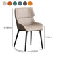 Contemporary Metal Dining Arm Chairs Wingback Parsons Chair for Home Use (Set of 2) Clearhalo ' kitchen&dining_furn' 'Dining Chairs' 'Dining Tables & Seating' 'dining_chair' 'furn' 'furn_dining_chair' 'Furniture' 'furniture_dining_chair' 'Kitchen & Dining Furniture' 'kitchen' 3885818