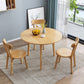 Simplicity Round Dining Site Table Solid Wood Dining Room Home Furniture Clearhalo ' dining_table' 'Dining Tables & Seating' 'Dining Tables' 'furn' 'furn_dining_table' 'Furniture' 'furniture_dining_table' 'Kitchen & Dining Furniture' 'kitchen&dining_furn' 'kitchen' 'kitchen_dining_table' 3885934