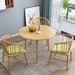Simplicity Round Dining Site Table Solid Wood Dining Room Home Furniture Clearhalo ' dining_table' 'Dining Tables & Seating' 'Dining Tables' 'furn' 'furn_dining_table' 'Furniture' 'furniture_dining_table' 'Kitchen & Dining Furniture' 'kitchen&dining_furn' 'kitchen' 'kitchen_dining_table' 3885935