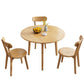 Simplicity Round Dining Site Table Solid Wood Dining Room Home Furniture Clearhalo ' dining_table' 'Dining Tables & Seating' 'Dining Tables' 'furn' 'furn_dining_table' 'Furniture' 'furniture_dining_table' 'Kitchen & Dining Furniture' 'kitchen&dining_furn' 'kitchen' 'kitchen_dining_table' 3885940