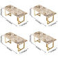 Metal Traditional Luxury Rectangular Table Sintered Stone Indoor Table with Sled Base Clearhalo ' dining_table' 'Dining Tables & Seating' 'Dining Tables' 'furn' 'furn_dining_table' 'Furniture' 'furniture_dining_table' 'Kitchen & Dining Furniture' 'kitchen&dining_furn' 'kitchen' 'kitchen_dining_table' 3885954