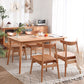 Modern Style 4 Legs Dining Table Solid Wood Dining Room Collection for Indoor Clearhalo ' dining_table' 'Dining Tables & Seating' 'Dining Tables' 'furn' 'furn_dining_table' 'Furniture' 'furniture_dining_table' 'Kitchen & Dining Furniture' 'kitchen&dining_furn' 'kitchen' 'kitchen_dining_table' 3885960