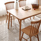 Modern Style 4 Legs Dining Table Solid Wood Dining Room Collection for Indoor Clearhalo ' dining_table' 'Dining Tables & Seating' 'Dining Tables' 'furn' 'furn_dining_table' 'Furniture' 'furniture_dining_table' 'Kitchen & Dining Furniture' 'kitchen&dining_furn' 'kitchen' 'kitchen_dining_table' 3885966