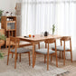 Modern Style 4 Legs Dining Table Solid Wood Dining Room Collection for Indoor Clearhalo ' dining_table' 'Dining Tables & Seating' 'Dining Tables' 'furn' 'furn_dining_table' 'Furniture' 'furniture_dining_table' 'Kitchen & Dining Furniture' 'kitchen&dining_furn' 'kitchen' 'kitchen_dining_table' 3885971