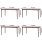 Rectangle Pine Solid Wood Table in Brown Dining Table with Wooden 4 Legs Clearhalo ' dining_table' 'Dining Tables & Seating' 'Dining Tables' 'furn' 'furn_dining_table' 'Furniture' 'furniture_dining_table' 'Kitchen & Dining Furniture' 'kitchen&dining_furn' 'kitchen' 'kitchen_dining_table' 3886001