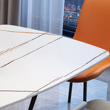 Rectangle Luxury Dining Table Four-Color Fixed Table with Sintered Stone Clearhalo ' dining_table' 'Dining Tables & Seating' 'Dining Tables' 'furn' 'furn_dining_table' 'Furniture' 'furniture_dining_table' 'Kitchen & Dining Furniture' 'kitchen&dining_furn' 'kitchen' 'kitchen_dining_table' 3886044