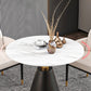 Traditional Luxury Sintered Stone Dinner Table White Round Table with Pedestal Base Clearhalo ' dining_table' 'Dining Tables & Seating' 'Dining Tables' 'furn' 'furn_dining_table' 'Furniture' 'furniture_dining_table' 'Kitchen & Dining Furniture' 'kitchen&dining_furn' 'kitchen' 'kitchen_dining_table' 3886060