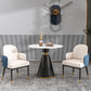 Traditional Luxury Sintered Stone Dinner Table White Round Table with Pedestal Base Clearhalo ' dining_table' 'Dining Tables & Seating' 'Dining Tables' 'furn' 'furn_dining_table' 'Furniture' 'furniture_dining_table' 'Kitchen & Dining Furniture' 'kitchen&dining_furn' 'kitchen' 'kitchen_dining_table' 3886061