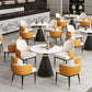 Traditional Luxury Sintered Stone Dinner Table White Round Table with Pedestal Base Clearhalo ' dining_table' 'Dining Tables & Seating' 'Dining Tables' 'furn' 'furn_dining_table' 'Furniture' 'furniture_dining_table' 'Kitchen & Dining Furniture' 'kitchen&dining_furn' 'kitchen' 'kitchen_dining_table' 3886065