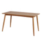 Rectangle Solid Wood Dining Table Modern Kitchen Indoor Table with 4 Legs Natural Without Chairs Clearhalo ' dining_table' 'Dining Tables & Seating' 'Dining Tables' 'furn' 'furn_dining_table' 'Furniture' 'furniture_dining_table' 'Kitchen & Dining Furniture' 'kitchen&dining_furn' 'kitchen' 'kitchen_dining_table' 3886068