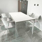 Casual Rectangle Shape Standard Dining Table Sintered Stone Dining Table for Kitchen Clearhalo ' dining_table' 'Dining Tables & Seating' 'Dining Tables' 'furn' 'furn_dining_table' 'Furniture' 'furniture_dining_table' 'Kitchen & Dining Furniture' 'kitchen&dining_furn' 'kitchen' 'kitchen_dining_table' 3886302