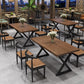 Industrial Solid Wood Dinner Room Kitchen Table Sled Base Table for Dining Room Clearhalo ' dining_table' 'Dining Tables & Seating' 'Dining Tables' 'furn' 'furn_dining_table' 'Furniture' 'furniture_dining_table' 'Kitchen & Dining Furniture' 'kitchen&dining_furn' 'kitchen' 'kitchen_dining_table' 3886327