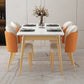 Metal Traditional Luxury Rectangle Table Sintered Stone Table with 4 Legs Clearhalo ' dining_table' 'Dining Tables & Seating' 'Dining Tables' 'furn' 'furn_dining_table' 'Furniture' 'furniture_dining_table' 'Kitchen & Dining Furniture' 'kitchen&dining_furn' 'kitchen' 'kitchen_dining_table' 3886373