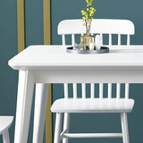 Contemporary Solid Wood Rectangle Shape Dining Table Standard Dining Table with 4 Legs Base Clearhalo ' dining_table' 'Dining Tables & Seating' 'Dining Tables' 'furn' 'furn_dining_table' 'Furniture' 'furniture_dining_table' 'Kitchen & Dining Furniture' 'kitchen&dining_furn' 'kitchen' 'kitchen_dining_table' 3886437