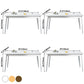 Contemporary Solid Wood Rectangle Shape Dining Table Standard Dining Table with 4 Legs Base Clearhalo ' dining_table' 'Dining Tables & Seating' 'Dining Tables' 'furn' 'furn_dining_table' 'Furniture' 'furniture_dining_table' 'Kitchen & Dining Furniture' 'kitchen&dining_furn' 'kitchen' 'kitchen_dining_table' 3886440