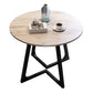 Traditional Luxury Round Dining Room Table Sintered Stone Table with Double Pedestal White Black Without Chairs Clearhalo ' dining_table' 'Dining Tables & Seating' 'Dining Tables' 'furn' 'furn_dining_table' 'Furniture' 'furniture_dining_table' 'Kitchen & Dining Furniture' 'kitchen&dining_furn' 'kitchen' 'kitchen_dining_table' 3886474