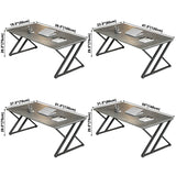 Rectangle Casual Dining Table Grey Tone Fixed Table with Sintered Stone Clearhalo ' dining_table' 'Dining Tables & Seating' 'Dining Tables' 'furn' 'furn_dining_table' 'Furniture' 'furniture_dining_table' 'Kitchen & Dining Furniture' 'kitchen&dining_furn' 'kitchen' 'kitchen_dining_table' 3886495