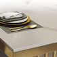 Metal Traditional Luxury Rectangle Table Sintered Stone Table with Metal Trestle Clearhalo ' dining_table' 'Dining Tables & Seating' 'Dining Tables' 'furn' 'furn_dining_table' 'Furniture' 'furniture_dining_table' 'Kitchen & Dining Furniture' 'kitchen&dining_furn' 'kitchen' 'kitchen_dining_table' 3886522