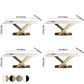 Minimalist Sintered Stone Top Standard Dining Table Rectangle Dining Table for Kitchen Clearhalo ' dining_table' 'Dining Tables & Seating' 'Dining Tables' 'furn' 'furn_dining_table' 'Furniture' 'furniture_dining_table' 'Kitchen & Dining Furniture' 'kitchen&dining_furn' 'kitchen' 'kitchen_dining_table' 3886537
