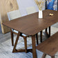 Rectangle Minimalist Dining Table Wood Color Fixed Table of Solid Wood Clearhalo ' dining_table' 'Dining Tables & Seating' 'Dining Tables' 'furn' 'furn_dining_table' 'Furniture' 'furniture_dining_table' 'Kitchen & Dining Furniture' 'kitchen&dining_furn' 'kitchen' 'kitchen_dining_table' 3886651