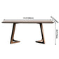 Rectangle Minimalist Dining Table Wood Color Fixed Table of Solid Wood Clearhalo ' dining_table' 'Dining Tables & Seating' 'Dining Tables' 'furn' 'furn_dining_table' 'Furniture' 'furniture_dining_table' 'Kitchen & Dining Furniture' 'kitchen&dining_furn' 'kitchen' 'kitchen_dining_table' 3886654