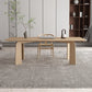 Simple Kitchen Standard Dining Table Solid Wood Khaki Dining Table with 4 Legs Base Clearhalo ' dining_table' 'Dining Tables & Seating' 'Dining Tables' 'furn' 'furn_dining_table' 'Furniture' 'furniture_dining_table' 'Kitchen & Dining Furniture' 'kitchen&dining_furn' 'kitchen' 'kitchen_dining_table' 3886666