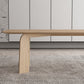 Simple Kitchen Standard Dining Table Solid Wood Khaki Dining Table with 4 Legs Base Clearhalo ' dining_table' 'Dining Tables & Seating' 'Dining Tables' 'furn' 'furn_dining_table' 'Furniture' 'furniture_dining_table' 'Kitchen & Dining Furniture' 'kitchen&dining_furn' 'kitchen' 'kitchen_dining_table' 3886672